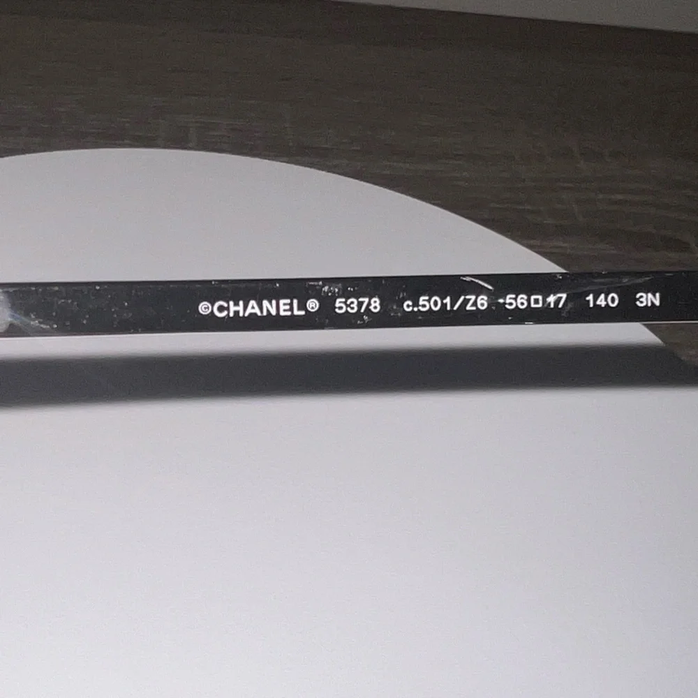 CHANEL 5378 NWOT Square Sunglasses with Grey/Blue Mirror lenses.